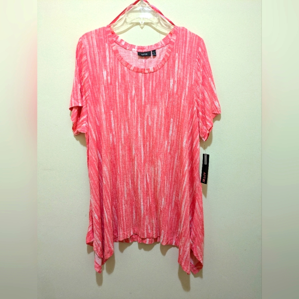 Apt 9 Coral Women's shirt - 2x